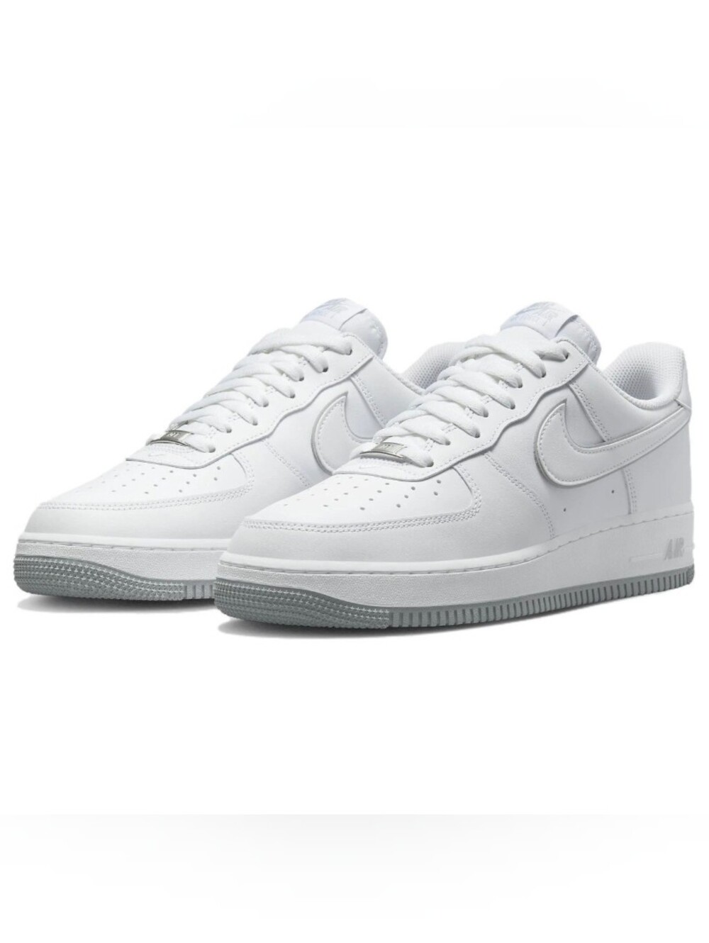 New Men's Size 11 Nike Air Force One Low '07 AF1 White/Wolf Grey